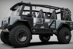 Land Rover Discovery reinterpreted as overlanding monster in this evoking concept